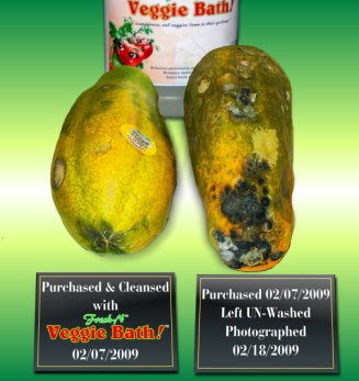 What a difference for papayas!