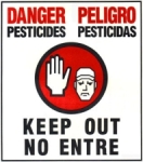 Danger! Pesticides.